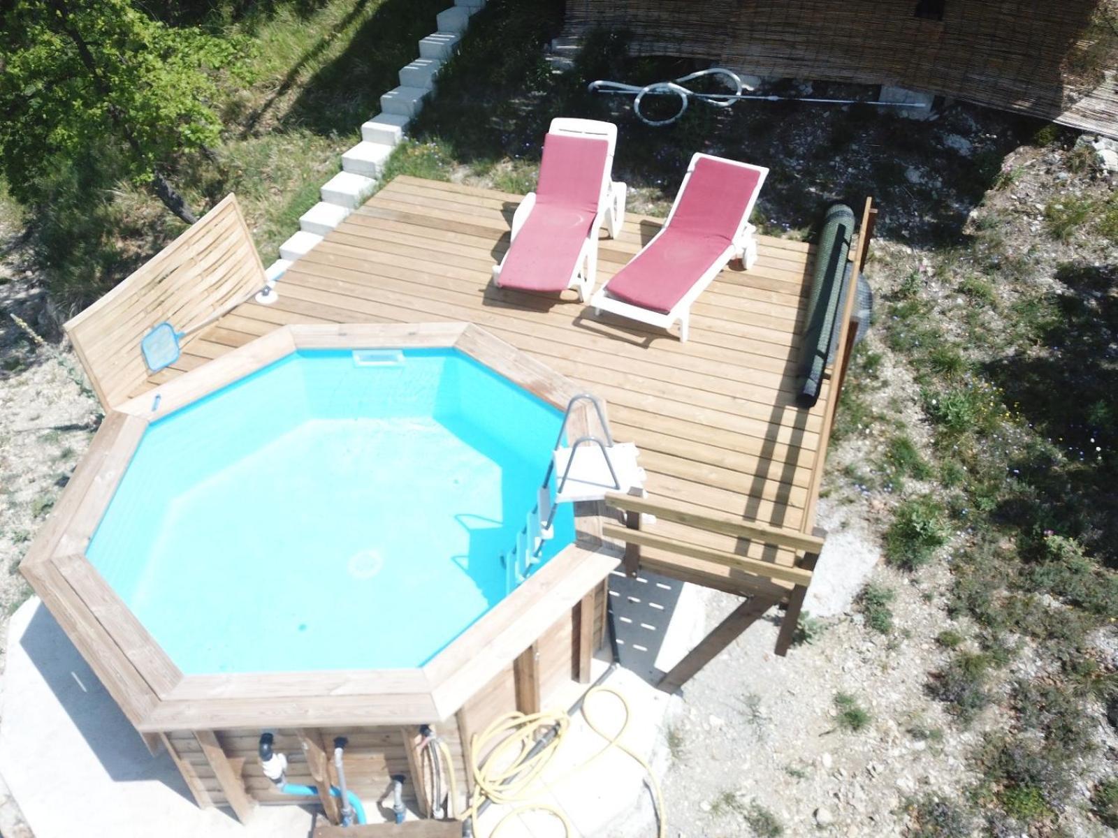 Chalet Sur Pilotis Avec Piscine Privee Luceram Екстер'єр фото